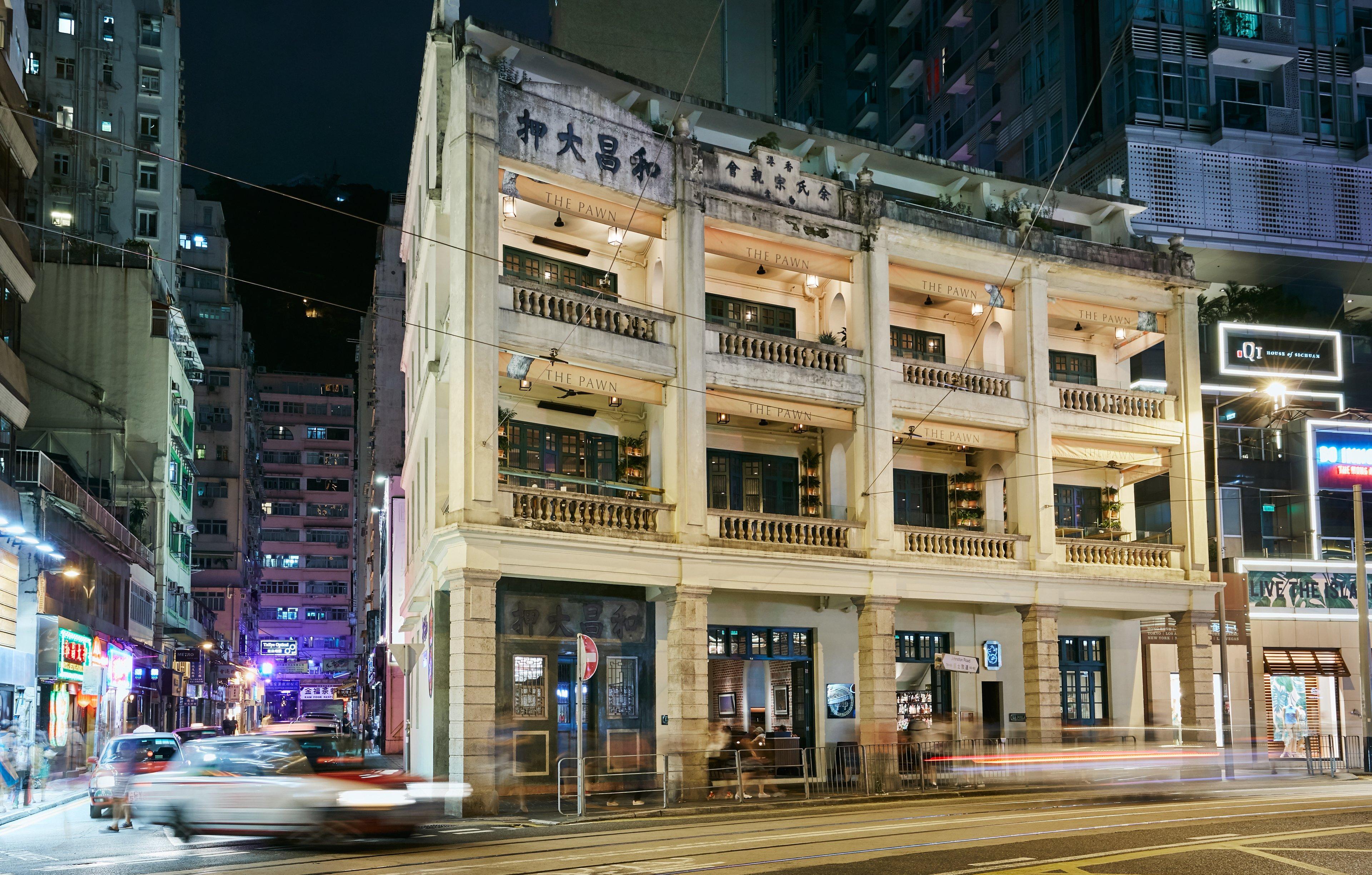 ホテル インディゴ 香港島 エクステリア 写真